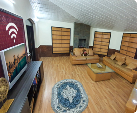 Furnished Guest House in murree for family along with the internet facility